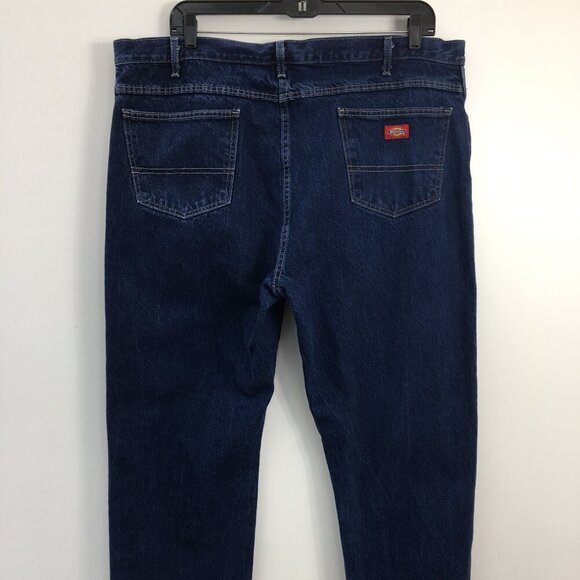 Dickies Mens Medium Wash Jeans 44x32 Like-NEW Condition - Picture 4 of 6